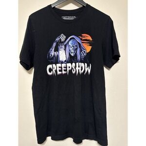 Fright Rags Creepshow Horror Movie T Shirt Black Graphic Tee Size L